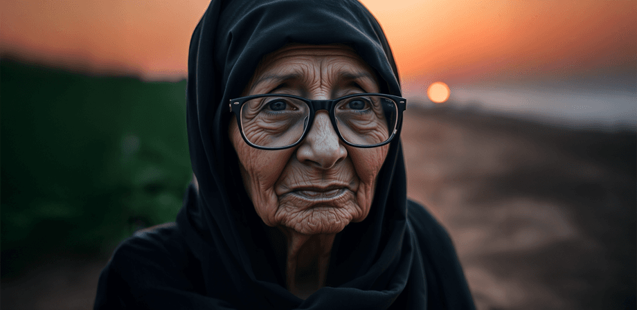 مسنّة بحاجة ماسة لعلاج عاجل لإنقاذ بصرها