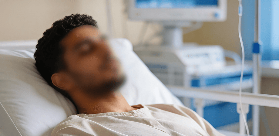 شاب يعاني من مرض روماتيزمي مزمن ويحتاج إلى علاج